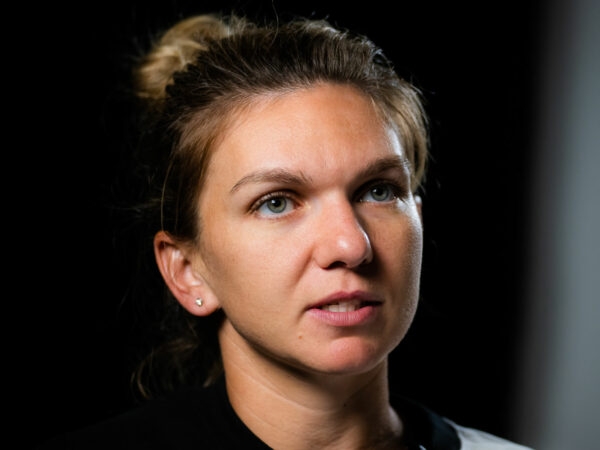 Simona Halep at the 2022 Madrid Open