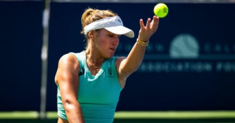 Sofia Kenin at the 2023 WTA Guadalajara Open