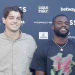 Taylor Fritz, Frances Tiafoe and Tommy Paul at the 2023 Boss Open