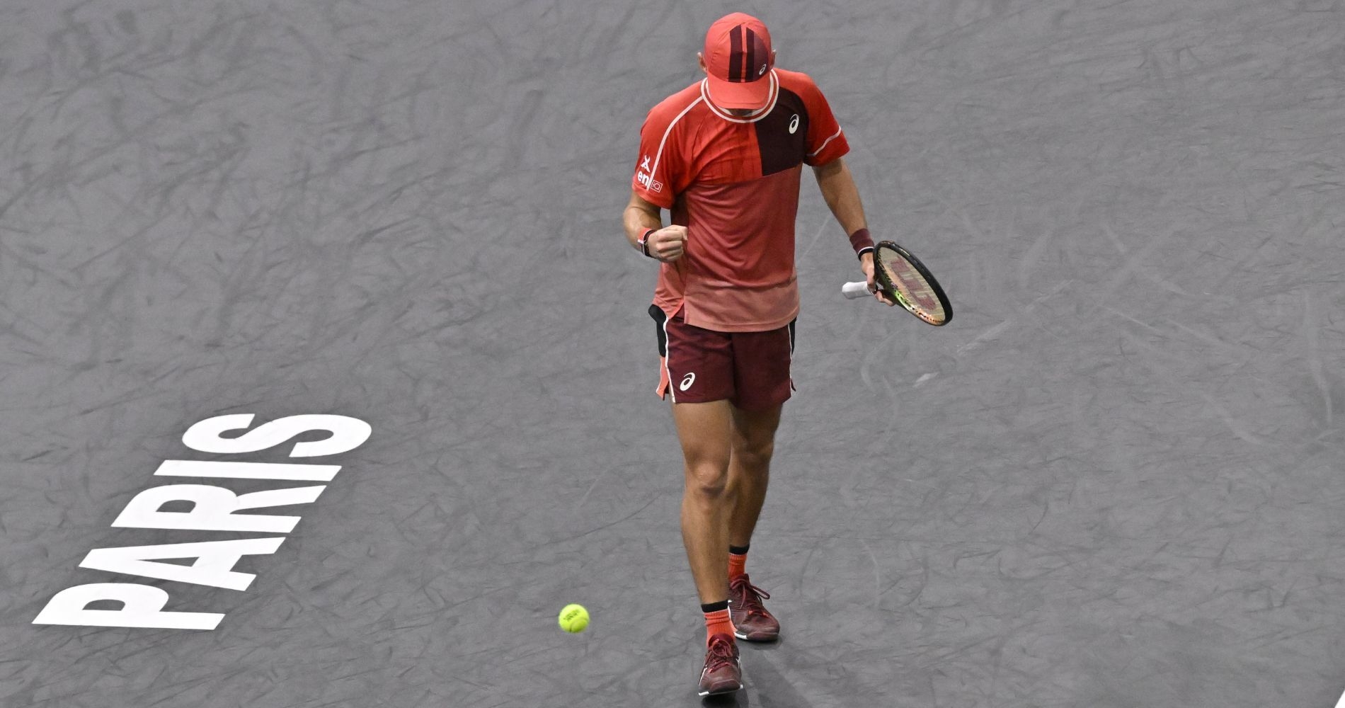 Frances Tiafoe underarm serve Lorenzo Musetti