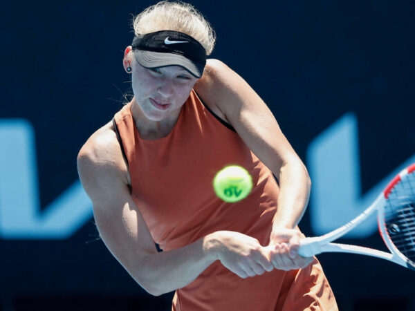 Alina Korneeva at the 2023 Australian Open