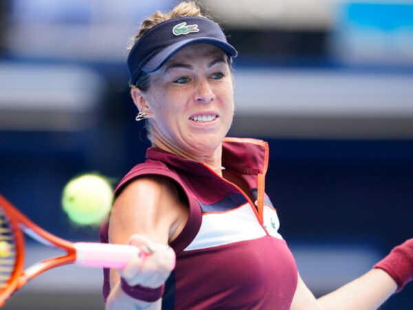 Anastasia Pavlyuchenkova at the 2023 Toray Pan Pacific Open in Tokyo