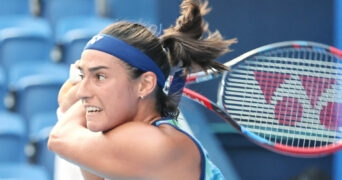 Caroline Garcia at the 2023 Toray Pan Pacific Open