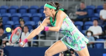 Caroline Garcia volley 2023