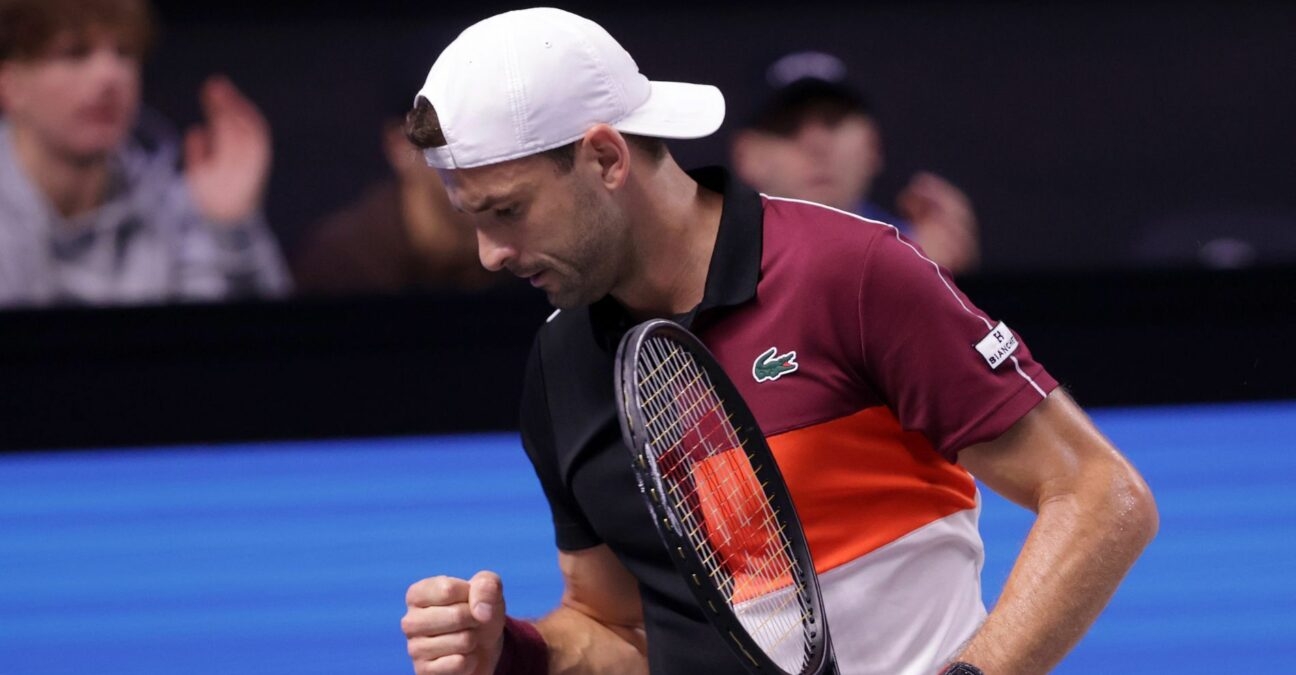 Vienna Open: Dimitrov beats Monteiro in opening round