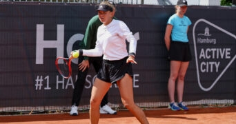 Sofya Lansere at the 2023 Hamburg European Open