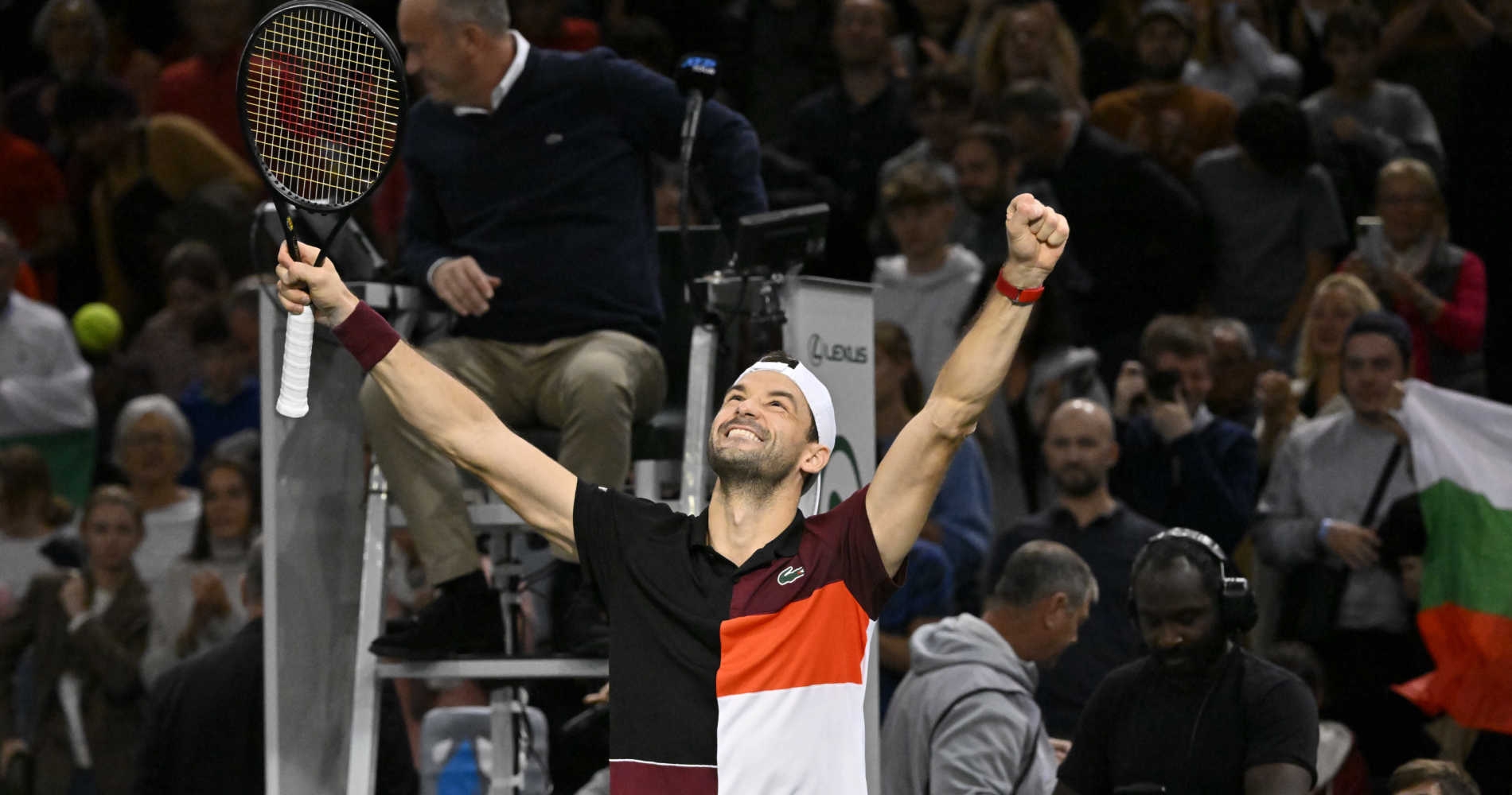 Tennis, ATP Paris Masters 2023 Dimitrov upends Tsitsipas Tennis Majors