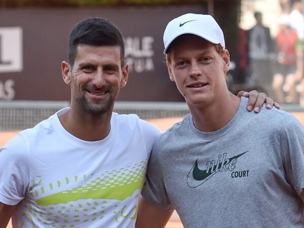 Novak Djokovic and Jannik Sinner