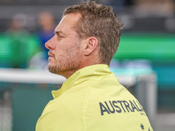 Lleyton Hewitt at the 2022 Davis Cup