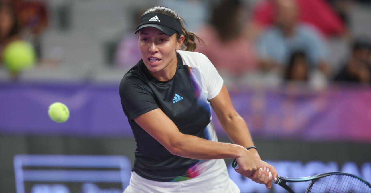 Jessica Pegula at the 2022 WTA Finals in Fort Worth