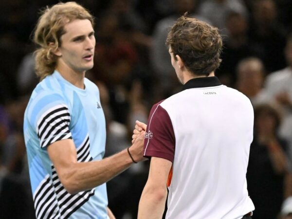 Zverev and Humbert, Paris Masters, 2023