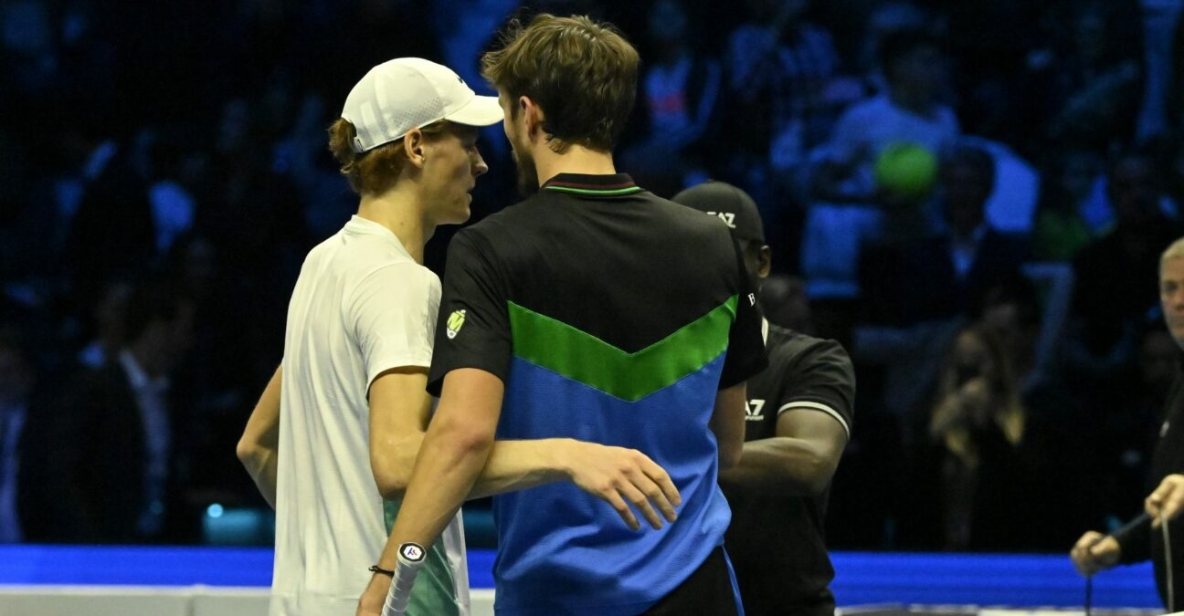 Sinner and Medvedev, ATP Finals 2023