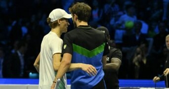 Sinner and Medvedev, ATP Finals 2023