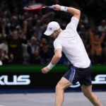 Andy Murray at the 2023 Rolex Paris Masters