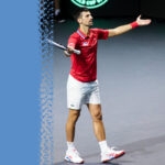 Djokovic interview exhibition Riyad 2023
