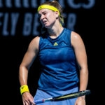 Karolina Muchova at the 2021 Australian Open