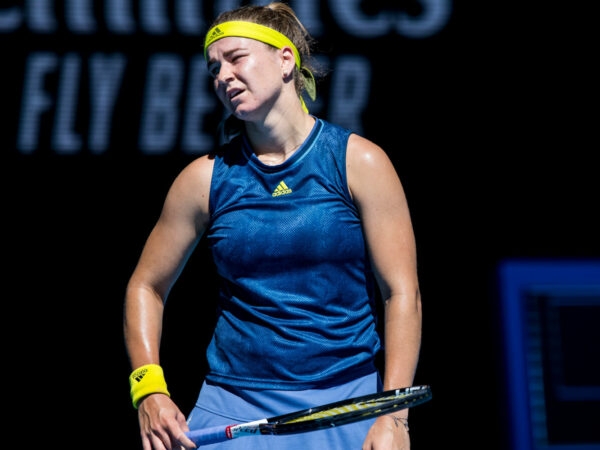 Karolina Muchova at the 2021 Australian Open