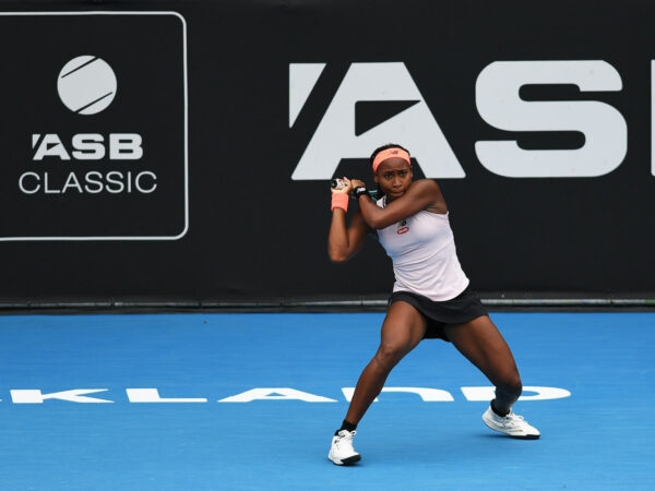 Coco Gauff at the 2024 ASB Classic in Auckland