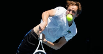 Daniil Medvedev at the 2023 Australian Open