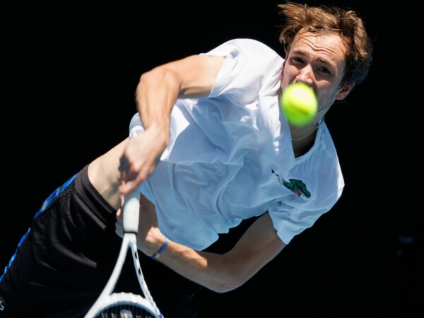 Daniil Medvedev at the 2023 Australian Open