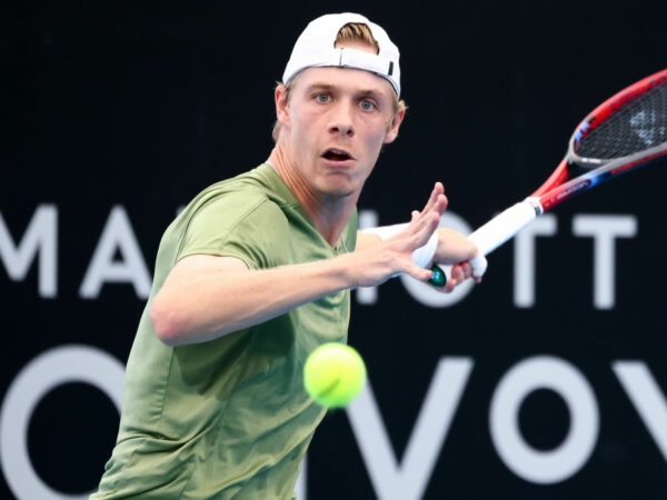 Denis Shapovalov at the 2023 ATP Adelaide International