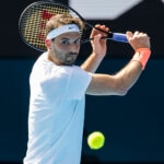 Grigor Dimitrov at the 2021 Australian Open