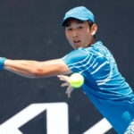 Juncheng Shang at the Australian Open 2023