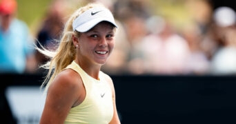 Ksenia Efremova at the 2024 Australian Open