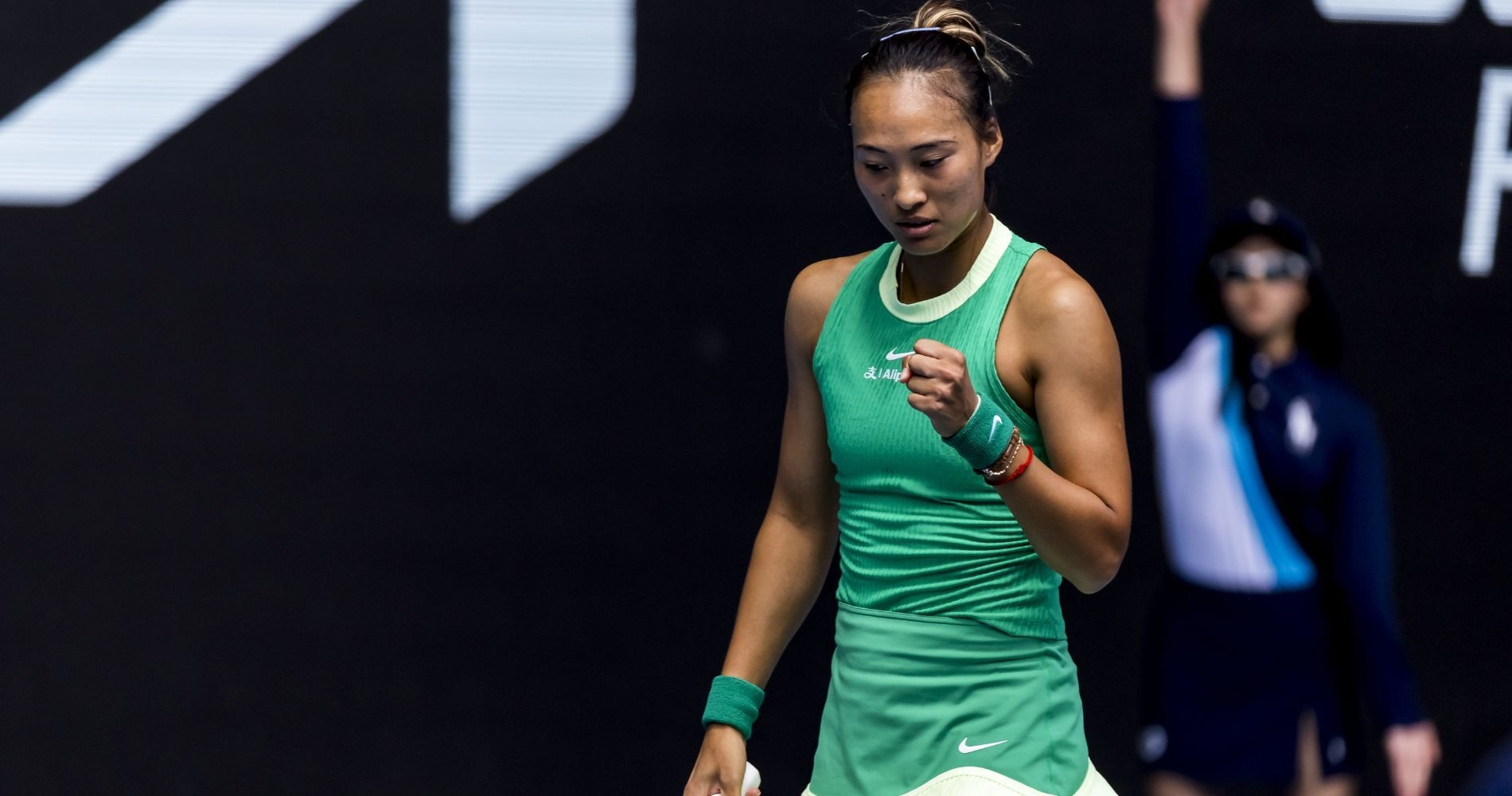 Zheng beats Kalinskaya to make semi-finals - Tennis Majors