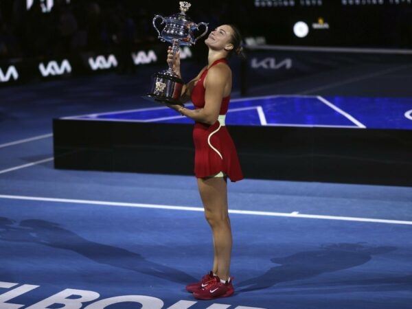 Aryna Sabalenka at the 2024 Australian Open