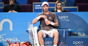 Andy Murray Montpellier 2024