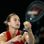 Aryna Sabalenka at the 2024 Australian Open