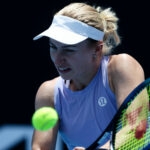 Daria Saville at the 2024 Australian Open