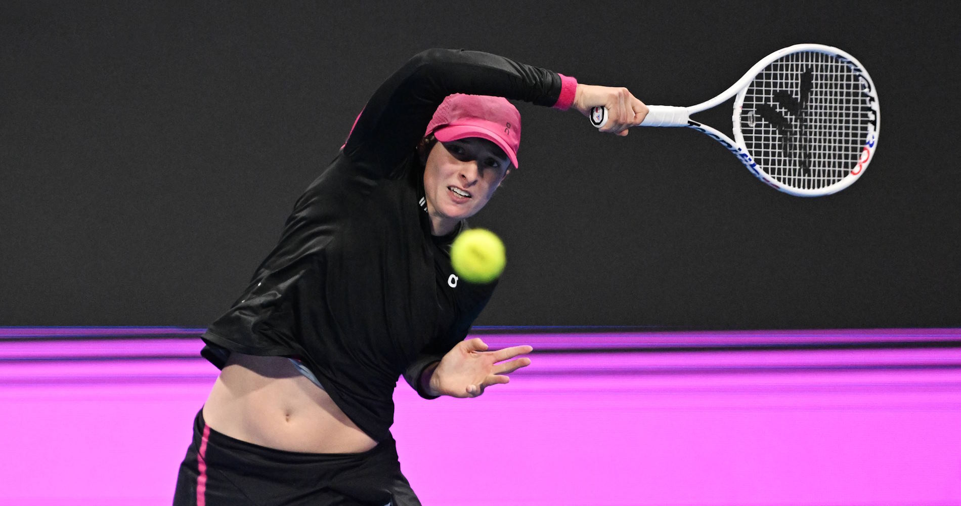 Qatar Open: Swiatek into final after Pliskova withdraws due to back
