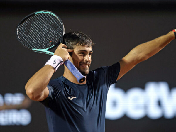 Mariano Navone at the 2024 Rio Open Tennis Tournament