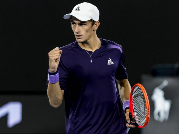 Matteo Arnaldi at the 2024 Australian Open