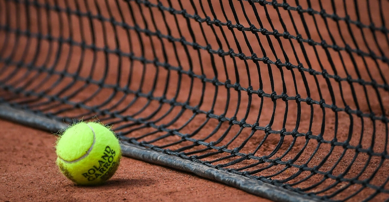 Illustration of the official ball during Roland-Garros 2023