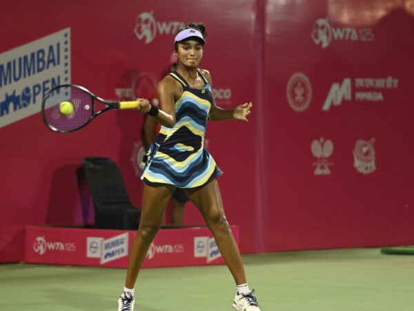 Sahaja Yamalapalli at the WTA Mumbai Open