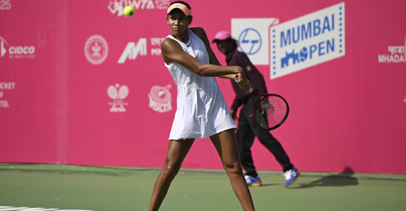 Shrivalli Bhamidipaty at the WTA Mumbai Open