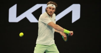 Stefanos Tsitsipas at Australian Open 2024