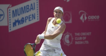 Storm Hunter at the WTA Mumbai Open