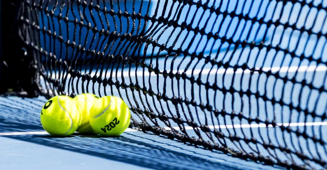 Tennis balls at Australian Open 2024