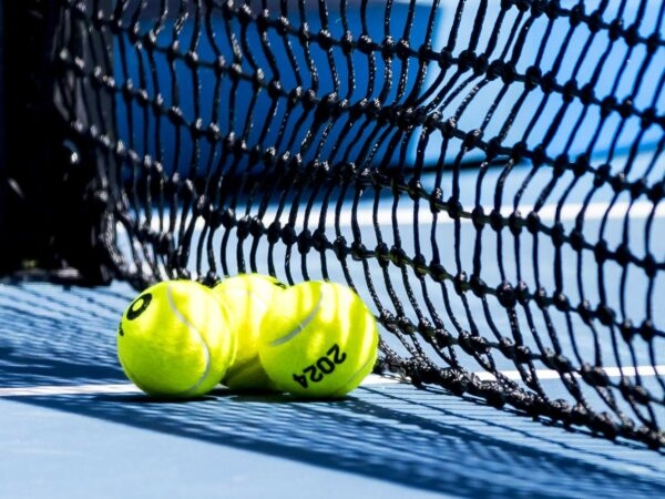 Tennis balls at Australian Open 2024