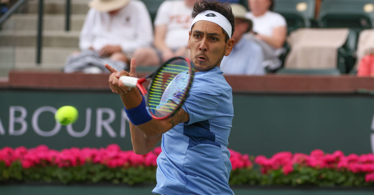 Alejandro Tabilo at the 2023 BNP Paribas Open