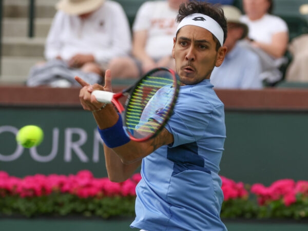 Alejandro Tabilo at the 2023 BNP Paribas Open