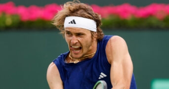 Alexander Zverev at Indian Wells 2023