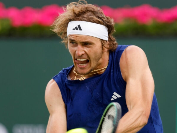 Alexander Zverev at Indian Wells 2023