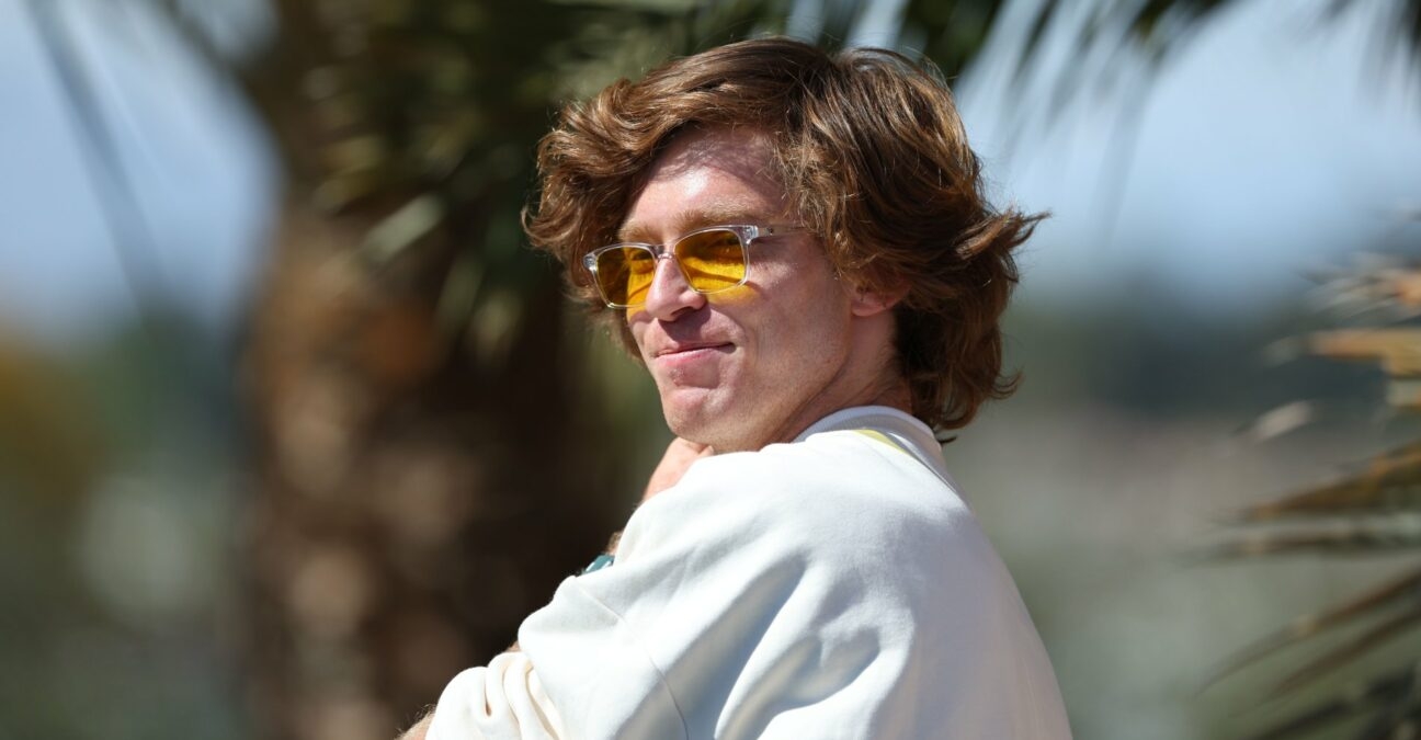 Andrey Rublev in Indian Wells 2024