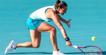 Caroline Garcia at the 2024 Miami Open
