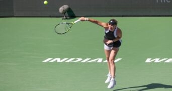 Caroline Wozniacki Indian Wells 2024